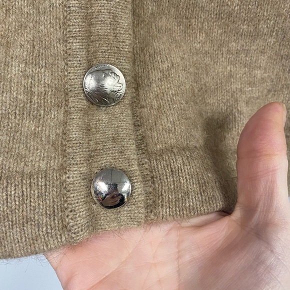 Lothlorian Vintage Wool Blend Cardigan Sweater - Picture 6 of 7